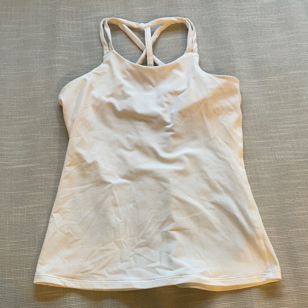 White ivivva tank